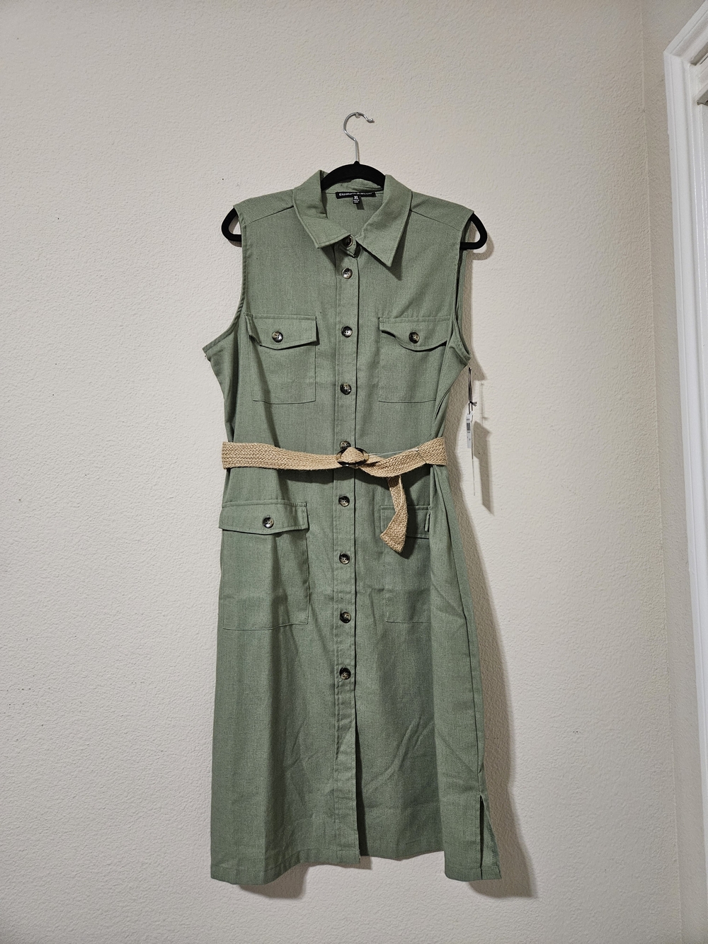 Elizabeth & Nicole New York Utility Shirt Dress 🌿